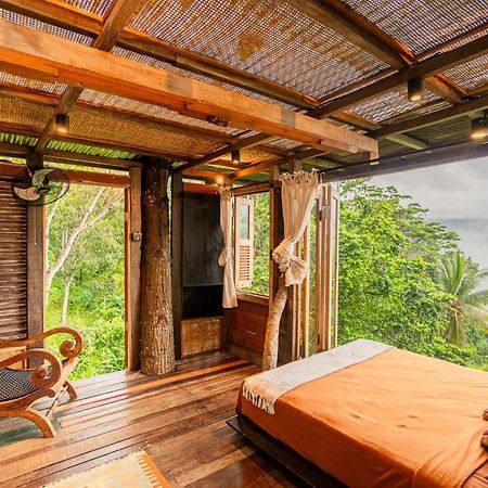Villa Bird Hills Bamboo House Karangasem Exterior foto