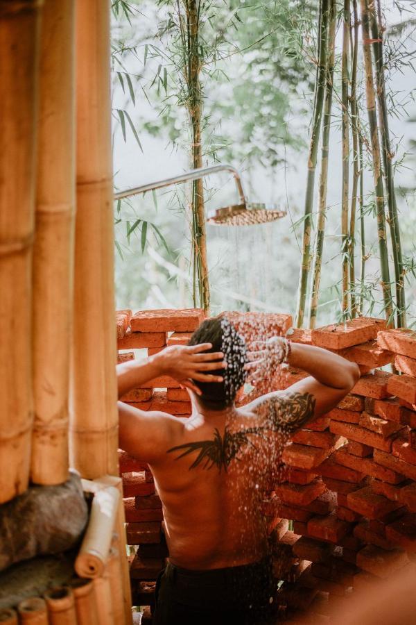 Villa Bird Hills Bamboo House Karangasem Exterior foto