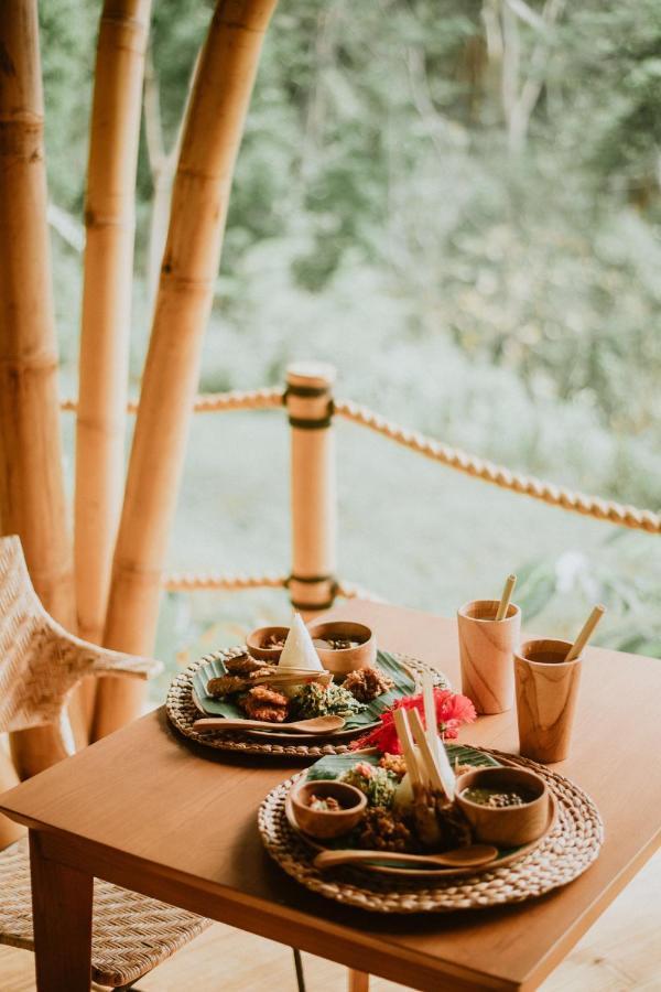 Villa Bird Hills Bamboo House Karangasem Exterior foto