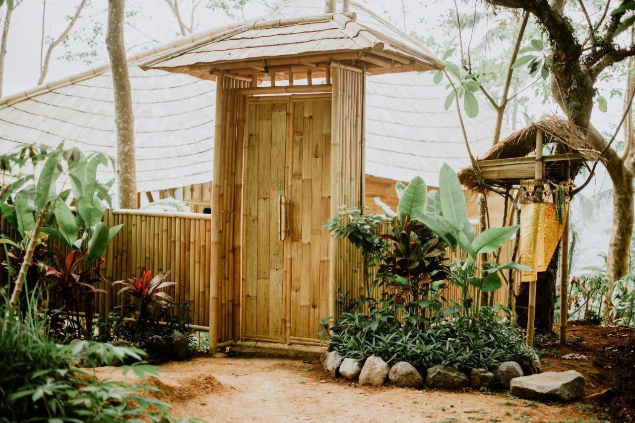 Villa Bird Hills Bamboo House Karangasem Exterior foto