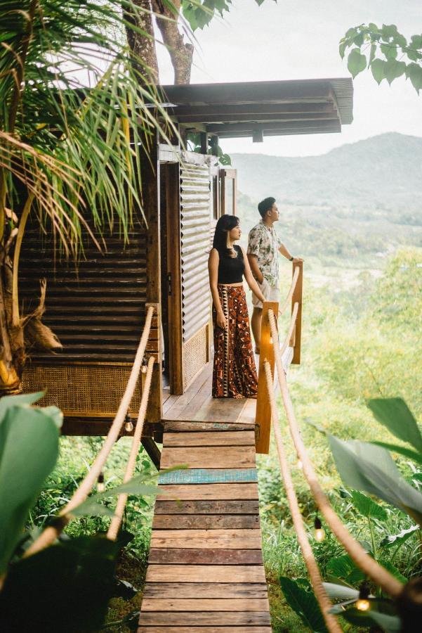 Villa Bird Hills Bamboo House Karangasem Exterior foto