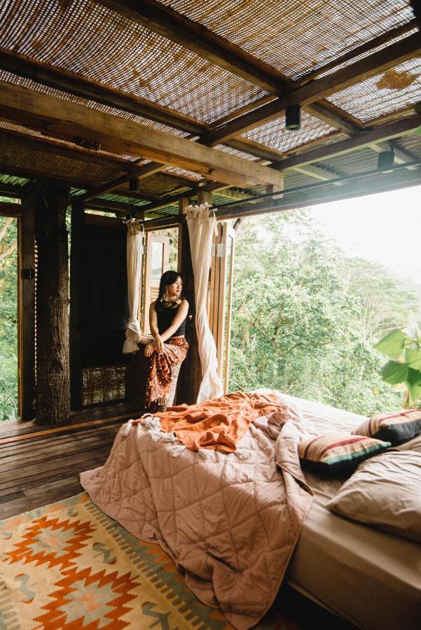Villa Bird Hills Bamboo House Karangasem Exterior foto