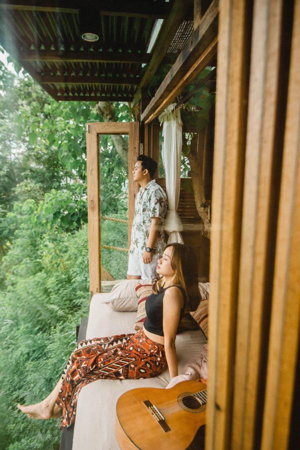 Villa Bird Hills Bamboo House Karangasem Exterior foto