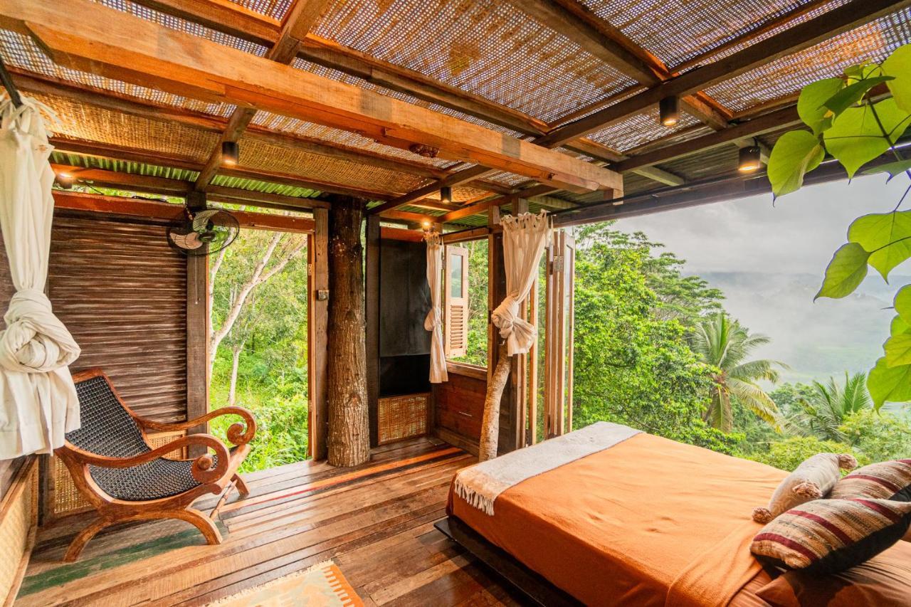Villa Bird Hills Bamboo House Karangasem Exterior foto