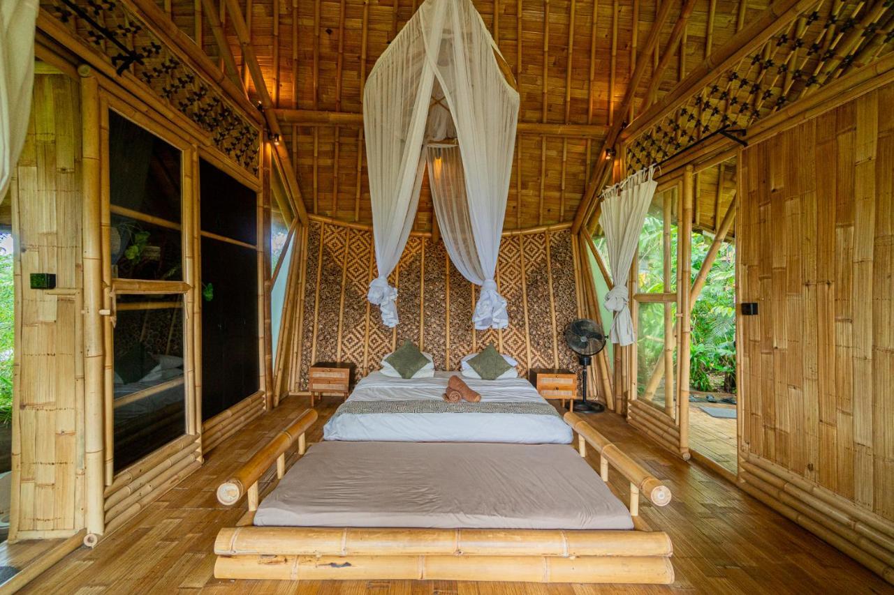 Villa Bird Hills Bamboo House Karangasem Exterior foto
