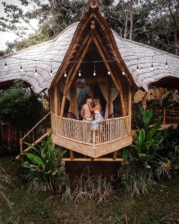 Villa Bird Hills Bamboo House Karangasem Exterior foto