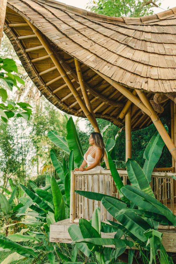 Villa Bird Hills Bamboo House Karangasem Exterior foto